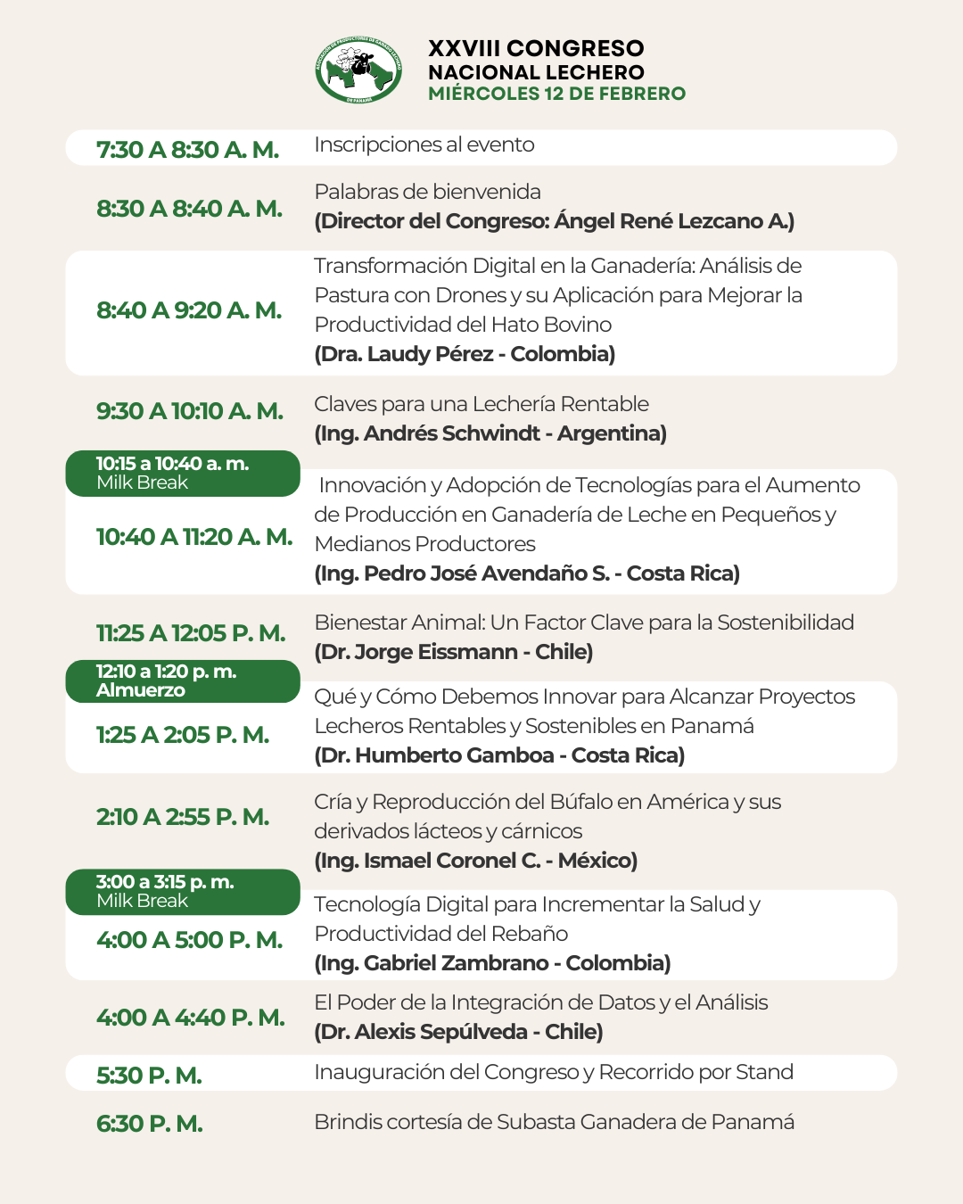 Programa del XXVII Congreso
