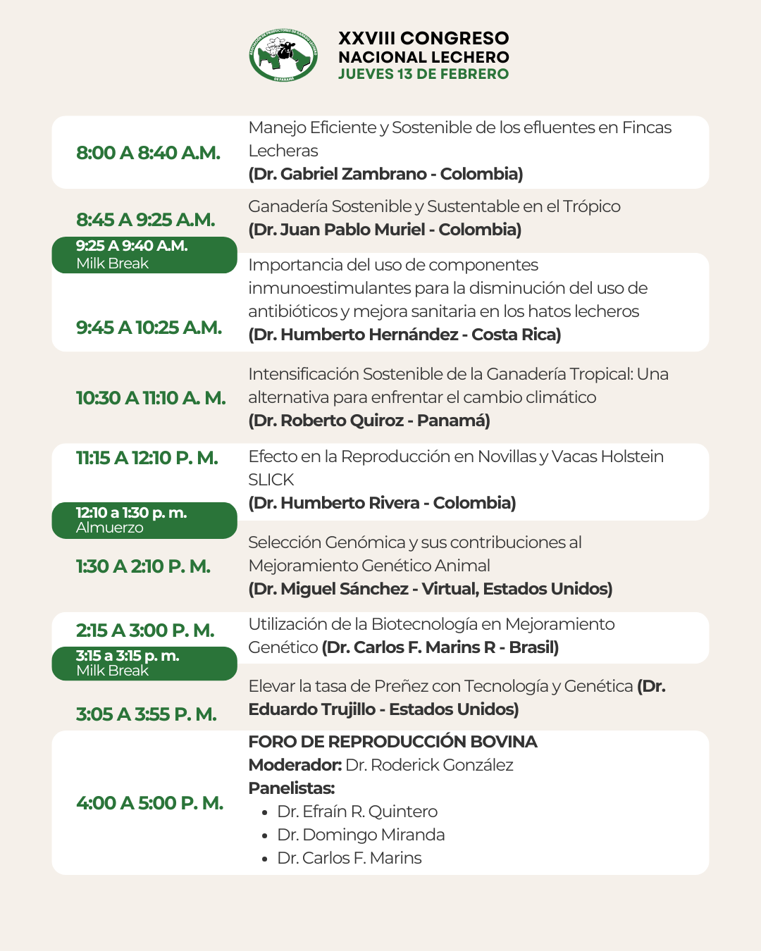 Programa del XXVII Congreso